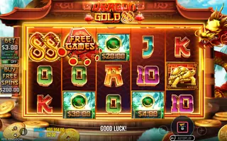 Dragon Gold 88 – Feature in play
