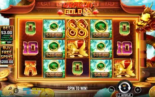 Dragon Gold 88 – Feature in play