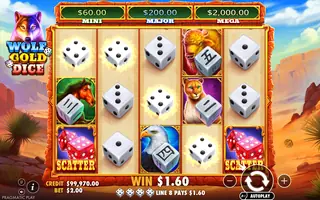 Wolf Gold Dice – Winning spin