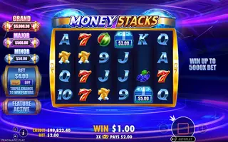 Money Stacks – Winning spin