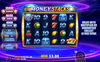 Money Stacks – Winning spin