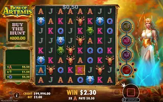 Bow of Artemis – Winning spin