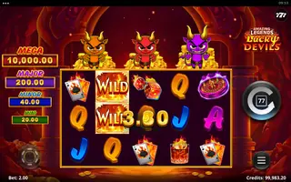 Amazing Legends Lucky Devils – Winning spin