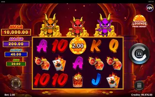 Amazing Legends Lucky Devils – Feature in play