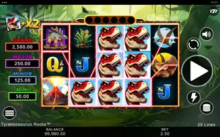 Tyrannosaurus Rocks – Winning spin