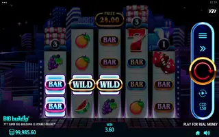 777 Super BIG BuildUp II Double Deluxe – Winning spin