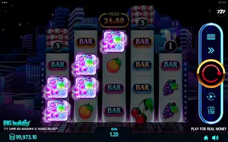 777 Super BIG BuildUp II Double Deluxe – Winning spin