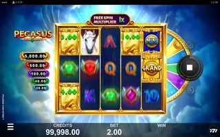 Pegasus Cash Spree – Base game