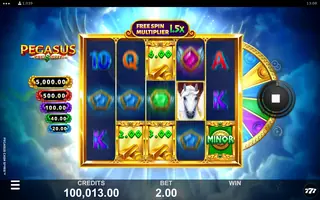 Pegasus Cash Spree – Free spins