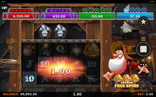 Gold Boom – Feature in play