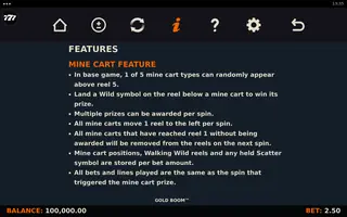 Gold Boom – Game rules