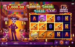 Day Of The Dinero – Winning spin