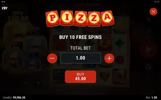 Pizza Fiesta – Bonus buy