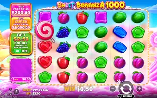 Sweet Bonanza 1000 – Winning spin