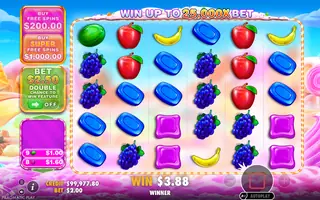 Sweet Bonanza 1000 – Winning spin