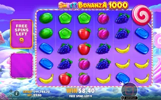 Sweet Bonanza 1000 – Free spins