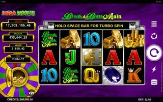 Break Da Bank Again Mega Moolah – Base game