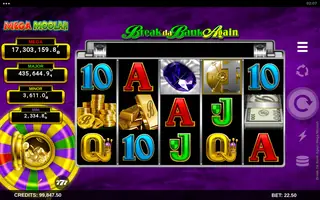 Break Da Bank Again Mega Moolah – Base game