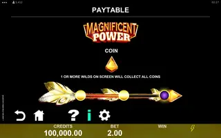 Magnificent Power Wolf Fire Spirit – Paytable