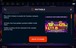 Lucky Coelho Jackpot Fortunes – Game rules