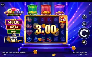 Stellar Jewels Power Combo – Winning spin