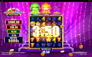 Stellar Jewels Power Combo – Winning spin