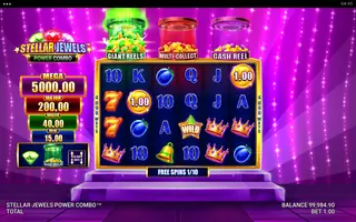 Stellar Jewels Power Combo – Free spins