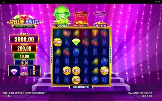 Stellar Jewels Power Combo – Free spins