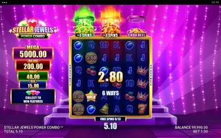 Stellar Jewels Power Combo – Free spins