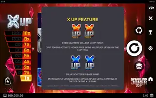 Sparkling Joker X UP – Game rules