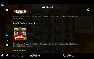 Cash Carts Western Wagons – Game rules