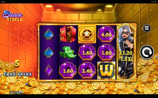 Sienna Steele – Free spins