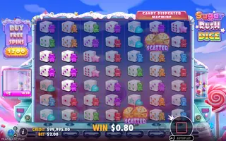 Sugar Rush Dice – Winning spin