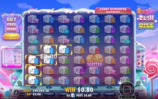 Sugar Rush Dice – Winning spin