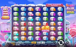 Sugar Rush Dice – Winning spin