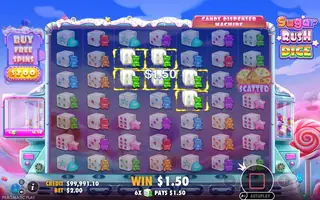 Sugar Rush Dice – Winning spin