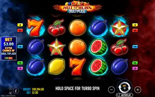 Hot to Burn Multiplier – Feature in play