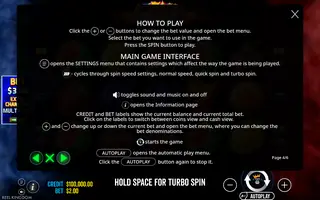 Hot to Burn Multiplier – Game rules