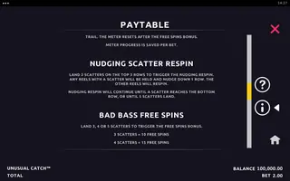 Unusual Catch – Game rules