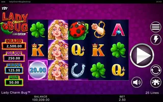 Lady Charm Bug – Winning spin