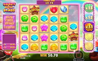 Candy Blitz Bombs – Winning spin
