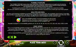 Candy Blitz Bombs – Game rules