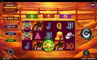 Action Cash Lightning Bounty – Winning spin