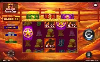 Action Cash Lightning Bounty – Winning spin