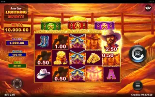 Action Cash Lightning Bounty – Winning spin