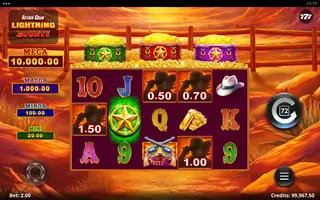 Action Cash Lightning Bounty – Feature in play