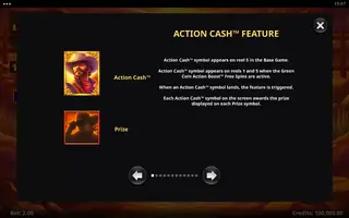 Action Cash Lightning Bounty – Game rules