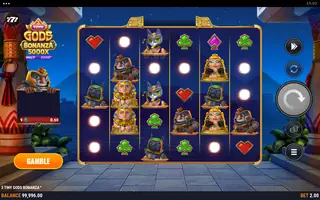3 Tiny Gods Bonanza – Feature in play