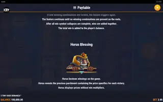 3 Tiny Gods Bonanza – Game rules