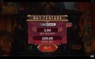 Hades Lost Treasures – Bonus buy